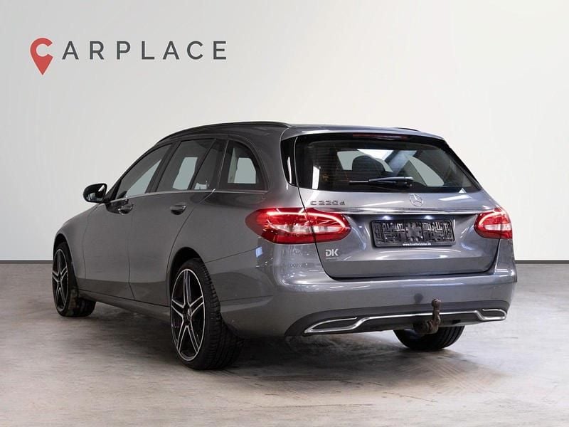 Brugt Mercedes C220 170 HK (125 kW) 2017 Gråmetal Stationcar