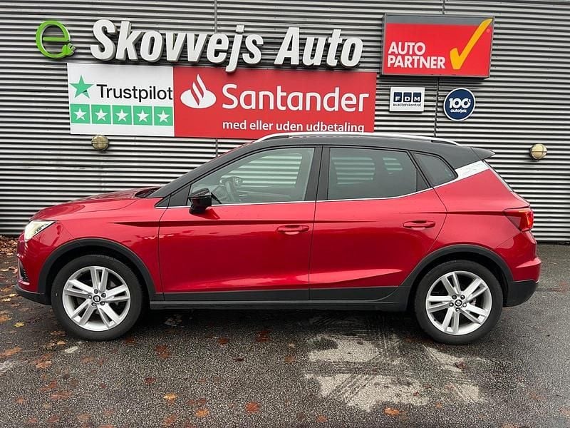 Rødmetal Brugt 2019 Seat Arona FR SUV | 134.900 kr. (Fair pris) - Billede 1/4