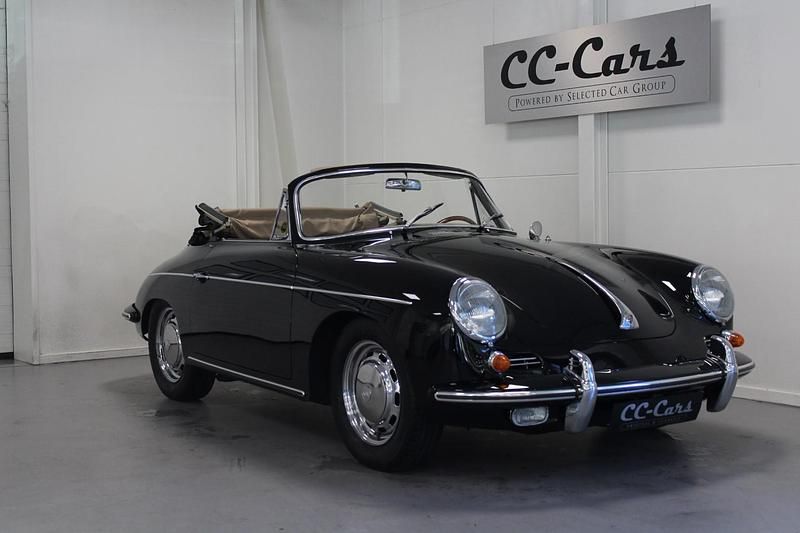 Sort Brugt 1965 Porsche 356 Cabriolet | 1.285.000 kr. - Billede 1/4