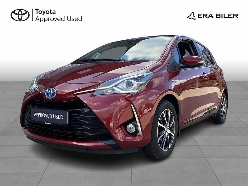Rødmetal Brugt 2018 Toyota Yaris Hybrid H3 Hatchback | 129.900 kr. (Fair pris) - Billede 1/4