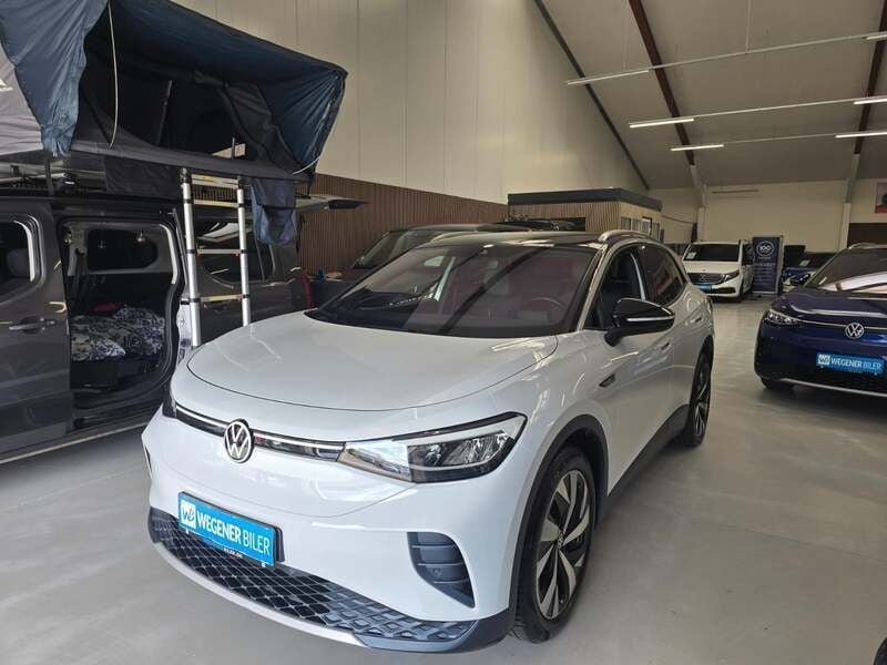 Hvid Brugt 2021 VW ID.4 Pro Performance SUV | 189.300 kr. (Super pris) - Billede 1/4