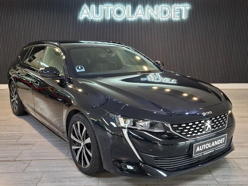Sortmetal Brugt 2020 Peugeot 508 GT-line Sedan | 179.800 kr. (God pris) - Billede 1/4