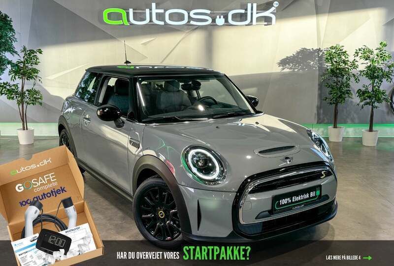 Gråmetal Brugt 2021 Mini Cooper SE Hatchback | 134.000 kr. (God pris) - Billede 1/3
