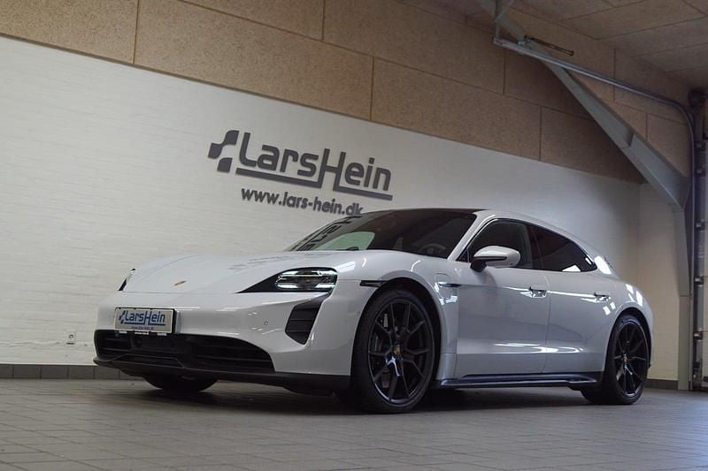 Gråmetal Brugt 2022 Porsche Taycan GTS Sport Turismo Sedan | 879.800 kr. - Billede 1/4