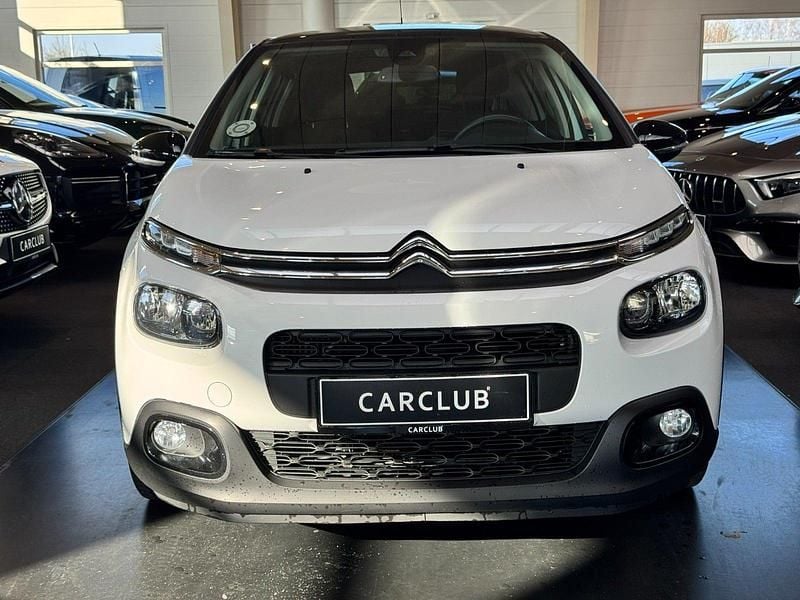 Brugt Citroën C3 Skyline 100 HK (73 kW) 2019 Hvid Hatchback