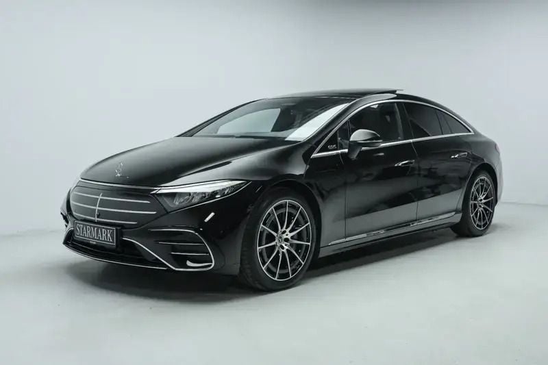 Sort Brugt 2025 Mercedes EQS350 Sedan | 799.900 kr. - Billede 1/4