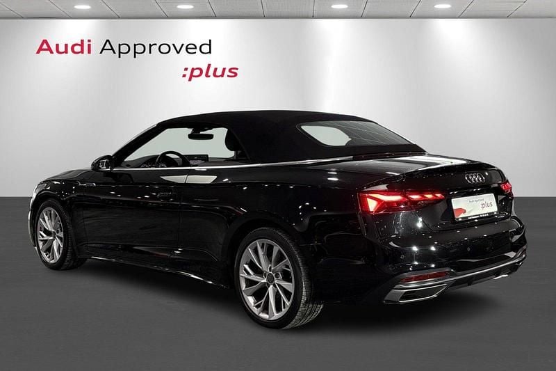 Brugt Audi A5 Cabriolet Prestige 190 HK (139 kW) 2020 Sortmetal Cabriolet