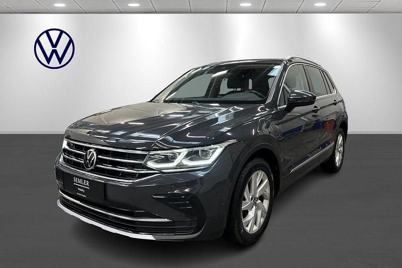 Grå Brugt 2021 VW Tiguan Elegance SUV | 269.900 kr. (God pris) - Billede 1/4