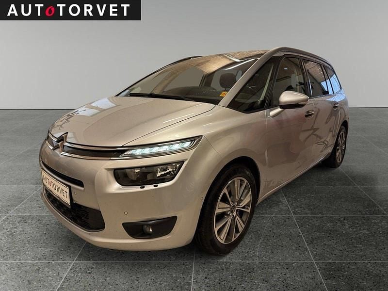 Sølvmetal Brugt 2016 Citroën Grand C4 Picasso Intensive MPV | 69.700 kr. - Billede 1/4
