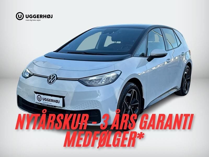 Hvidmetal Brugt 2022 VW ID.3 Pro Performance Hatchback | 184.000 kr. (Fair pris) - Billede 1/4