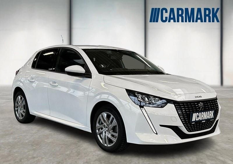 Brugt Peugeot 208 Allure 100 HK (73 kW) 2022 Hvid Hatchback