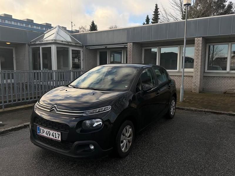 Sort Brugt 2018 Citroën C3 Hatchback | 50.000 kr. (Fair pris) - Billede 1/4