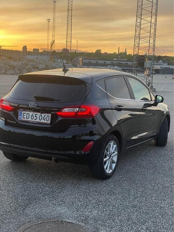 Brugt Ford Fiesta Titanium 86 HK (63 kW) 2020 Sort Hatchback