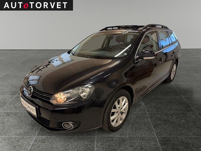 Sort Brugt 2012 VW Golf VI Comfortline Stationcar | 57.700 kr. (Fair pris) - Billede 1/4