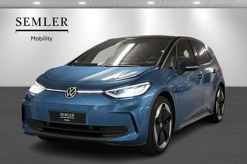 Blåmetal Brugt 2023 VW ID.3 Pro Performance Hatchback | 319.900 kr. - Billede 1/4