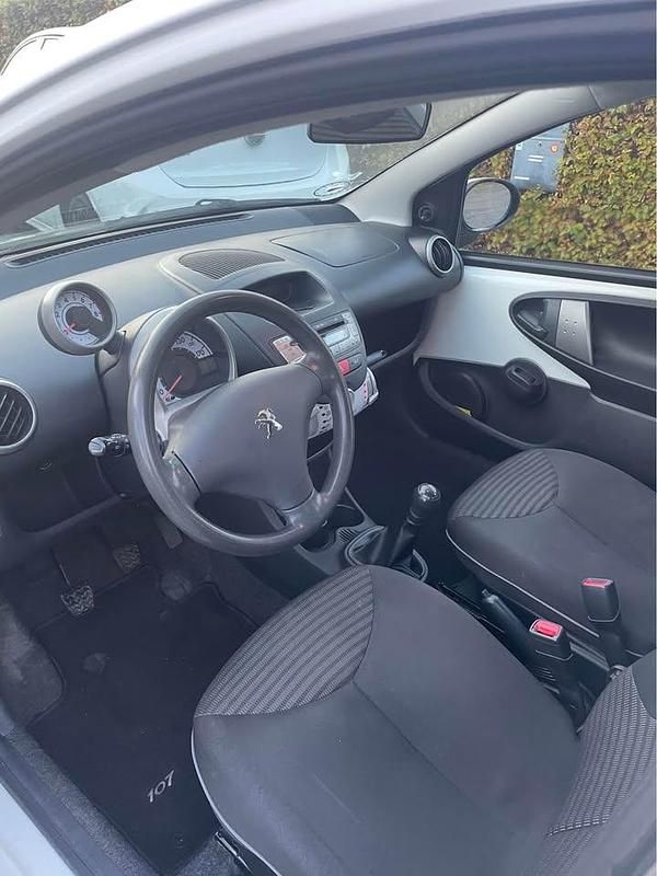 Brugt Peugeot 107 68 HK (50 kW) 2013 Hvid Hatchback