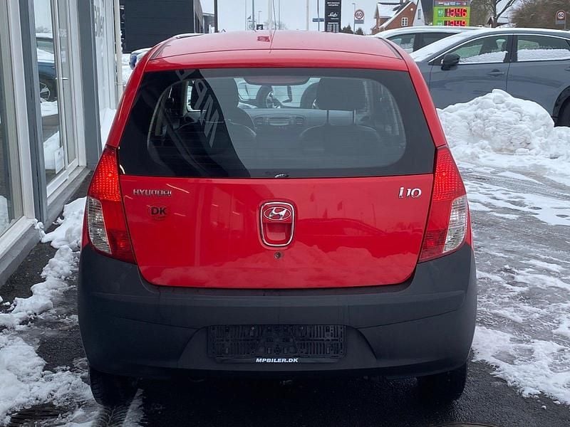 Brugt Hyundai i10 Classic 67 HK (49 kW) 2008 Rød Hatchback