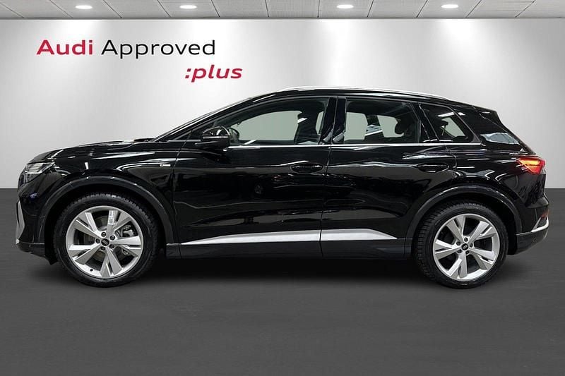 Brugt Audi Q4 e-tron S-Line 210 kW (286 HK) 2025 Sortmetal SUV