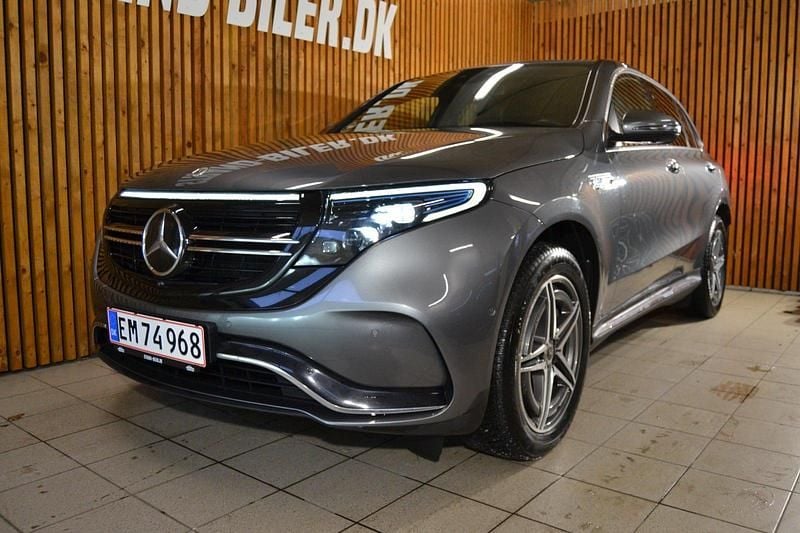 Koksmetal Brugt 2021 Mercedes EQC400 AMG line SUV | 349.800 kr. (Lidt for dyr) - Billede 1/4