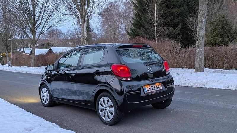 Brugt Citroën C1 PureTech 82 HK (60 kW) 2016 Sort Hatchback