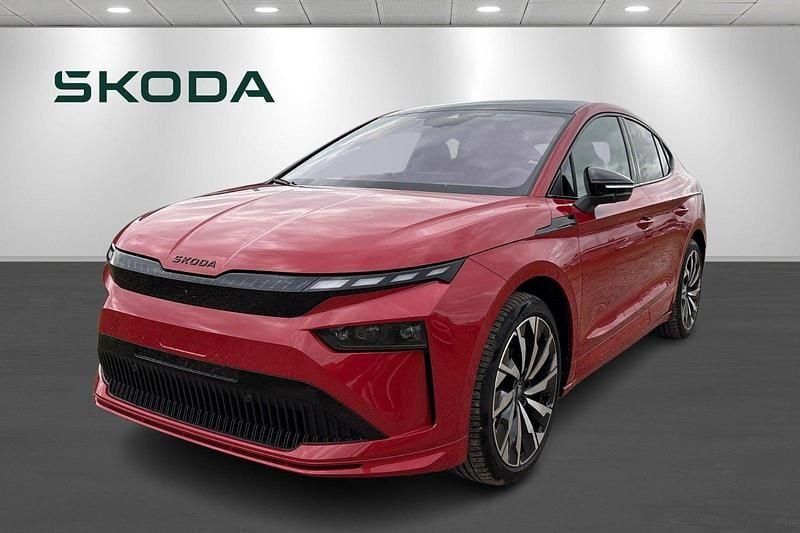 Rødmetal Brugt 2025 Skoda Enyaq iV SportLine SUV | 449.900 kr. - Billede 1/4