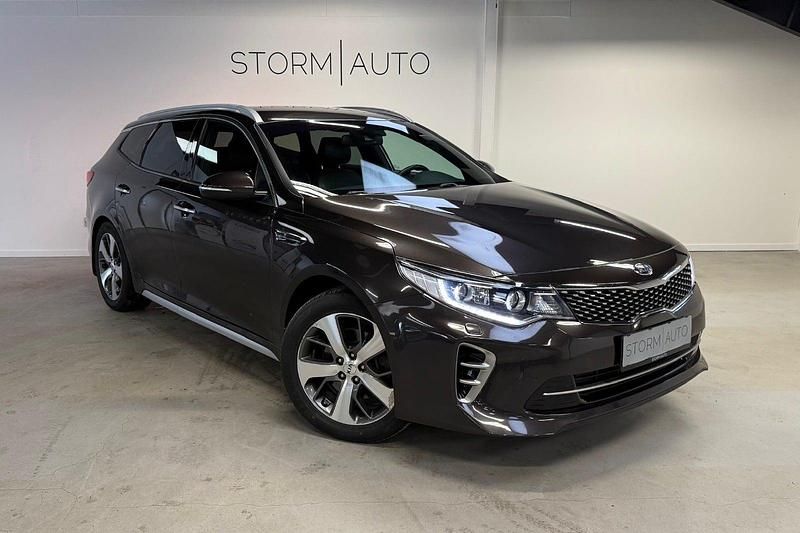 Brugt Kia Optima GT-Line 141 HK (103 kW) 2017 Brunmetal Stationcar