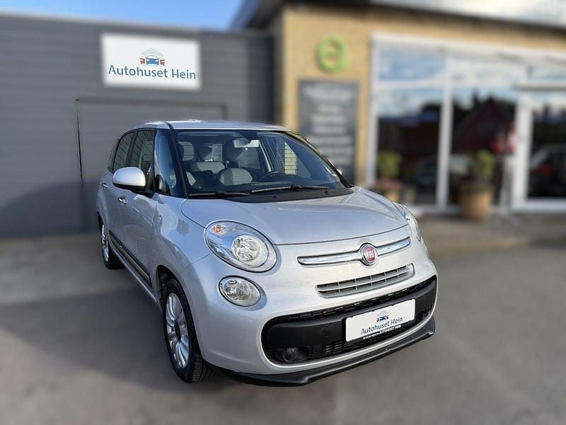 Sølvmetal Brugt 2015 Fiat 500L Living MPV | 69.800 kr. (Fair pris) - Billede 1/4