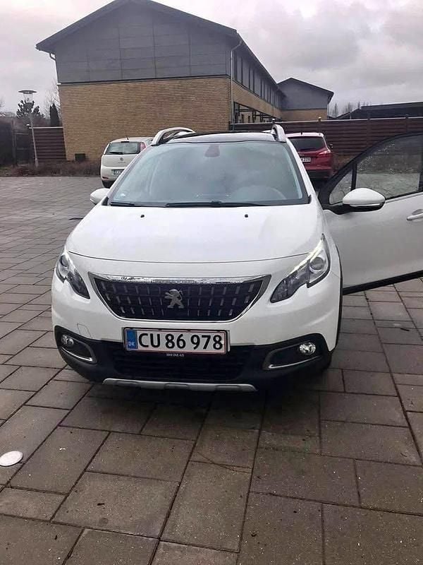 Hvid Brugt 2017 Peugeot 2008 SUV | 85.000 kr. (Fair pris) - Billede 1/4