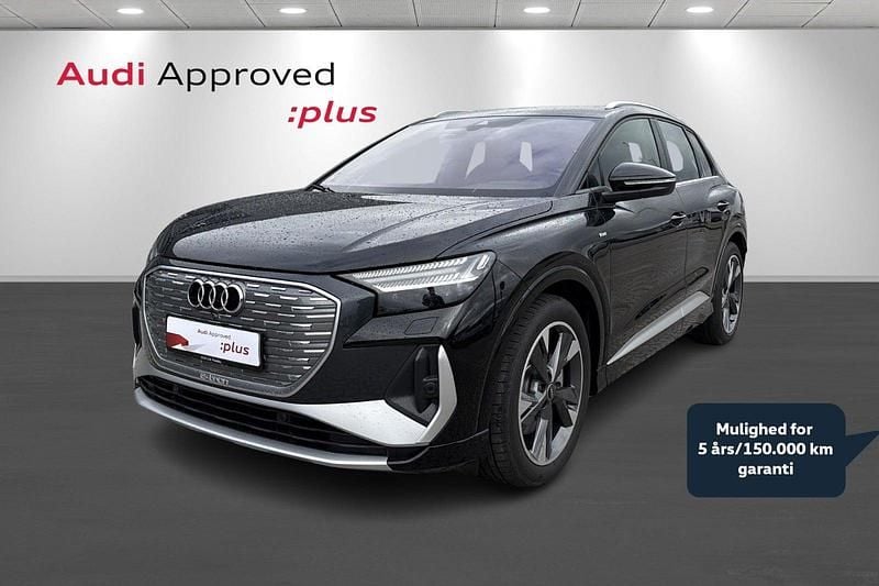 Sortmetal Brugt 2024 Audi Q4 e-tron Advanced SUV | 374.900 kr. (Fair pris) - Billede 1/4