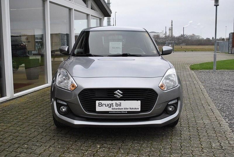 Brugt Suzuki Swift Action 90 HK (66 kW) 2018 Sølvgråmetal Hatchback