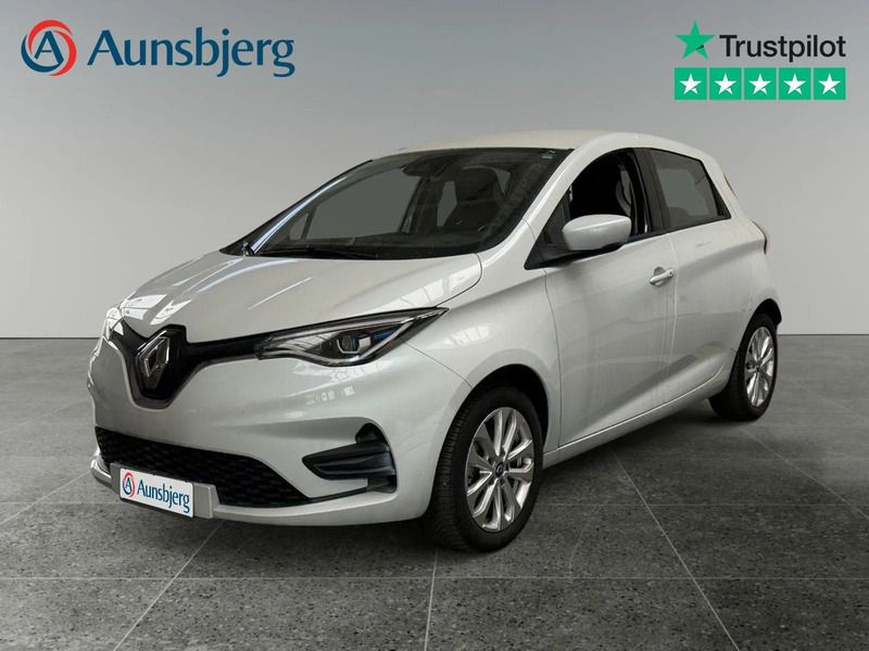 Hvid Brugt 2021 Renault Zoe Zen Hatchback | 115.500 kr. (God pris) - Billede 1/4