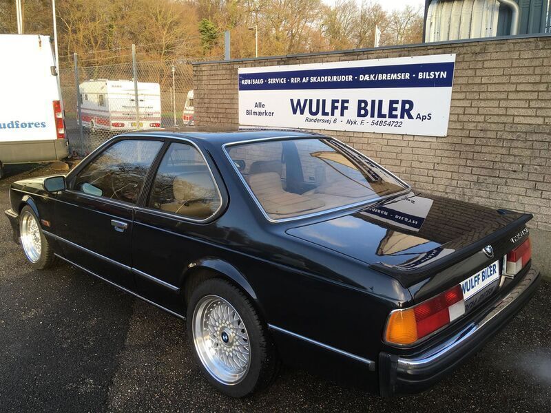 Brugt BMW 635 218 HK (160 kW) 1979 Sortmetal Coupe