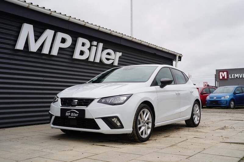 Hvid Brugt 2023 Seat Ibiza FR Hatchback | 159.900 kr. (Fair pris) - Billede 1/4
