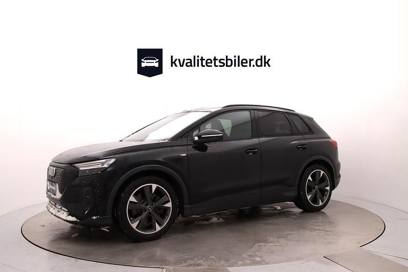 Brugt Audi Q4 e-tron S-Line 219 kW (299 HK) 2022 Sort SUV