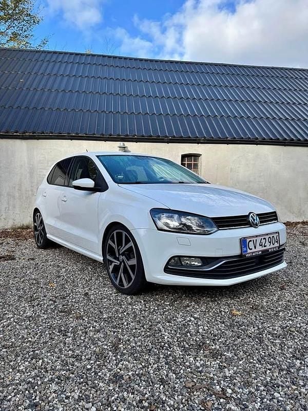 Brugt VW Polo 90 HK (66 kW) 2015 Hvid Hatchback