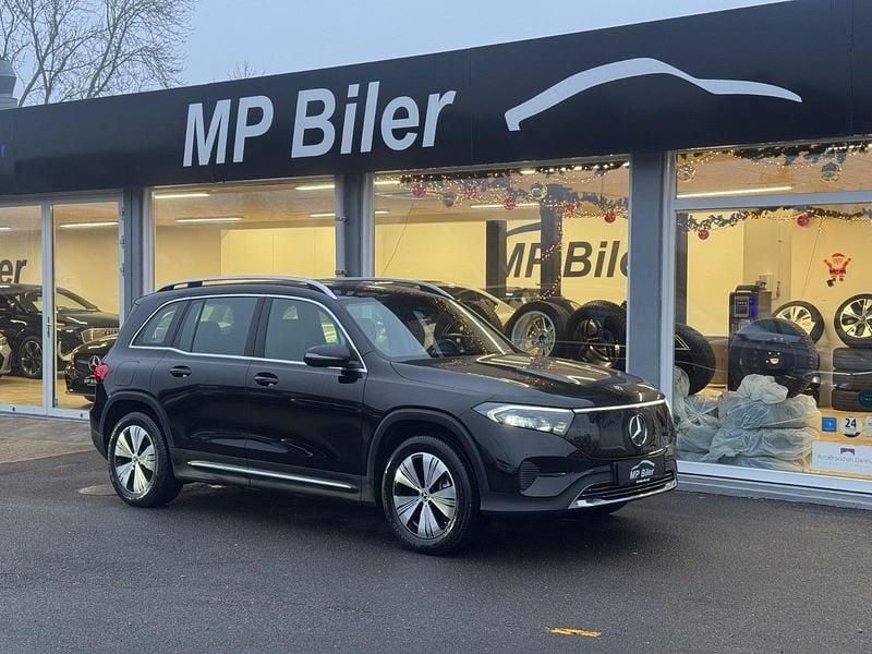 Sort Brugt 2024 Mercedes EQB250+ SUV | 289.900 kr. (Super pris) - Billede 1/4