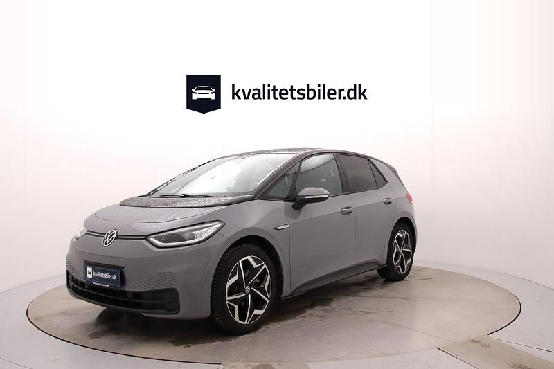 Grå Brugt 2021 VW ID.3 Pro Hatchback | 164.900 kr. (Fair pris) - Billede 1/4