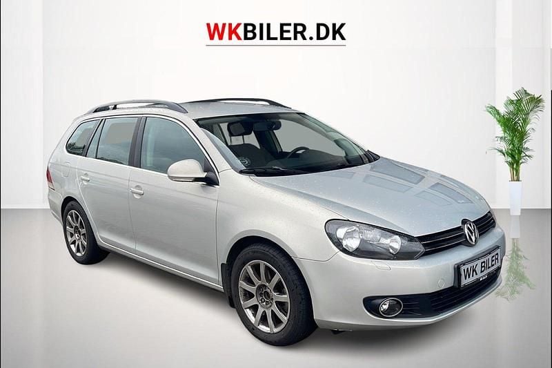 Sølvmetal Brugt 2010 VW Golf VI Comfortline Stationcar | 49.900 kr. (Fair pris) - Billede 1/4