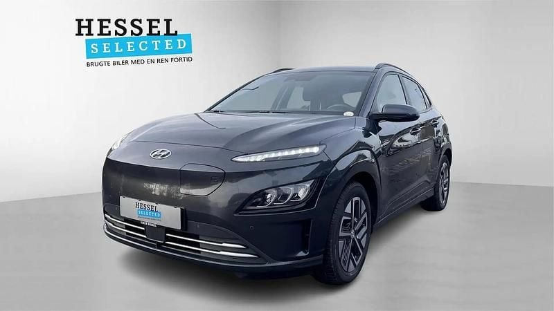 Grå Brugt 2021 Hyundai Kona Prime SUV | 154.900 kr. (God pris) - Billede 1/4