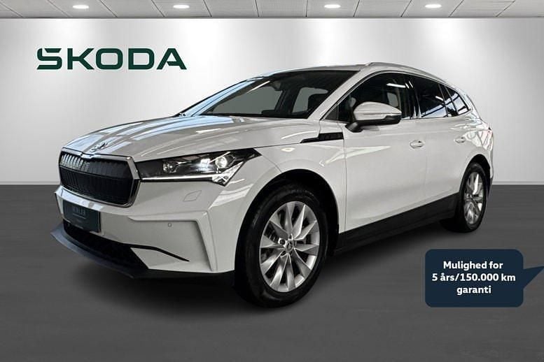 Hvidmetal Brugt 2024 Skoda Enyaq iV SUV | 379.900 kr. - Billede 1/4