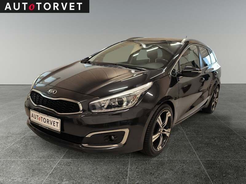 Sort Brugt 2016 Kia Ceed Sportswagon Premium Stationcar | 57.700 kr. (Super pris) - Billede 1/4