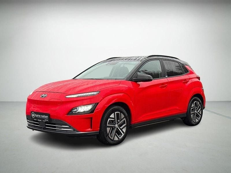Rødmetal Brugt 2021 Hyundai Kona Trend SUV | 124.900 kr. (God pris) - Billede 1/4