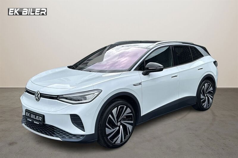 Hvid metal Brugt 2022 VW ID.4 SUV | 239.900 kr. (God pris) - Billede 1/4