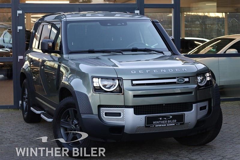 Grønmetal Brugt 2021 Land Rover Defender Van | 479.900 kr. - Billede 1/4