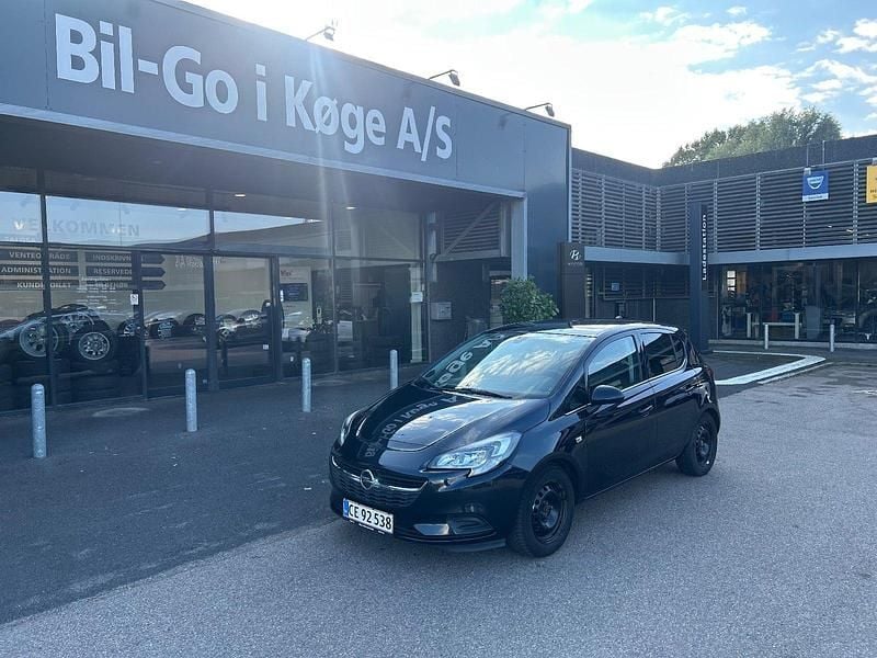 Mørkblå Brugt 2019 Opel Corsa Enjoy Hatchback | 50.000 kr. (Super pris) - Billede 1/4