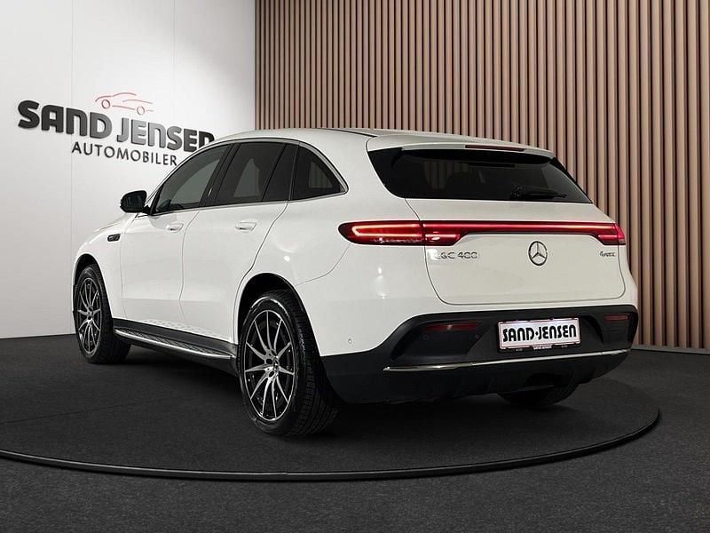 Brugt Mercedes EQC400 AMG line 300 kW (408 HK) 2023 Hvid SUV