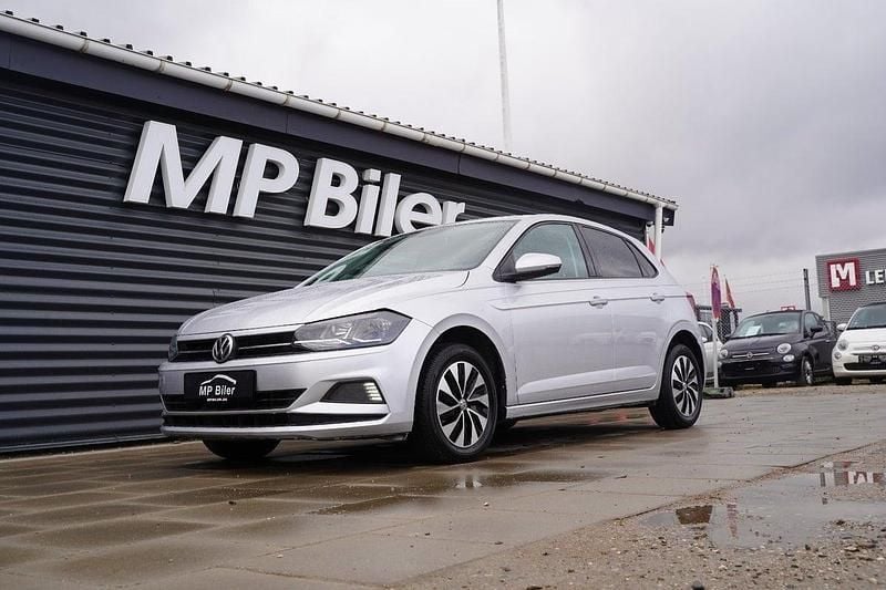 Sølvmetal Brugt 2019 VW Polo Comfortline Hatchback | 139.900 kr. (Fair pris) - Billede 1/4
