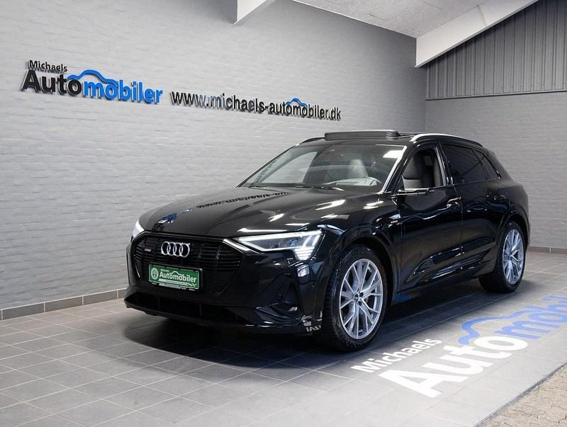 Sortmetal Brugt 2022 Audi e-tron S-Line SUV | 459.900 kr. (Lidt for dyr) - Billede 1/4