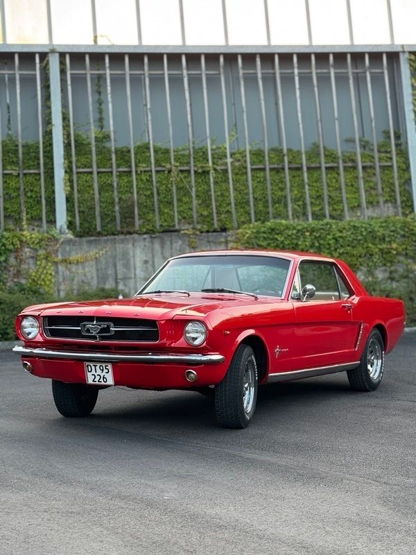 Brugt Ford Mustang 1965 Rød Coupe