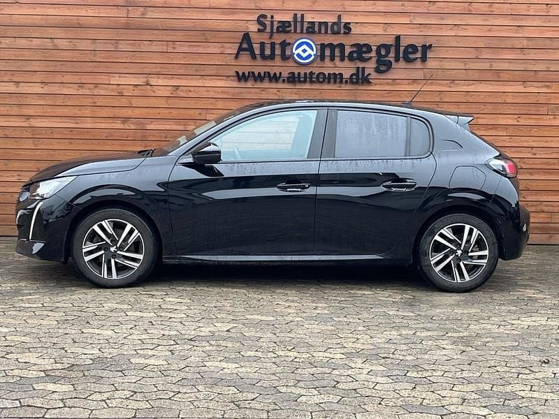 Brugt Peugeot 208 Allure 100 HK (73 kW) 2023 Sort Hatchback